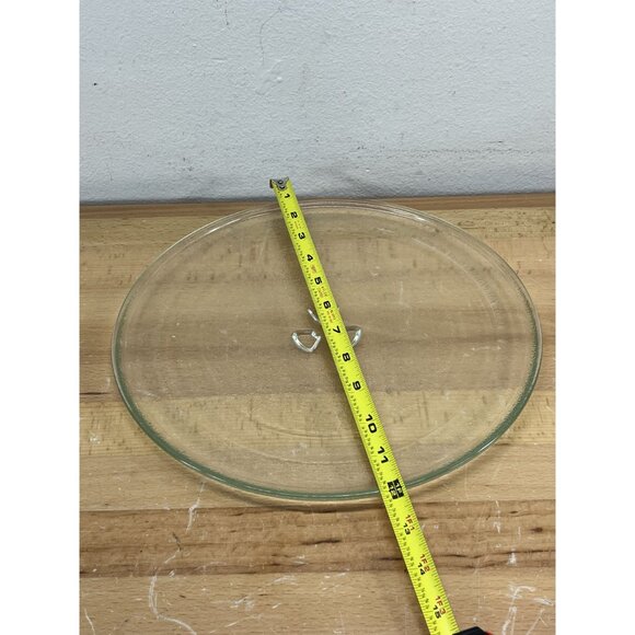 Whirlpool Microwave Glass Turntable Plate Tray w/ Support Ring For UMV1160CW - Picture 10 of 11